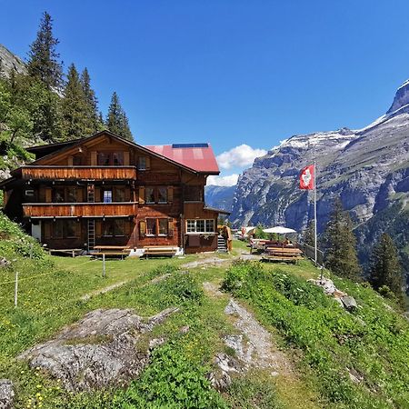 Hotel Berggasthaus Tschingelhorn Stechelberg Exterior foto