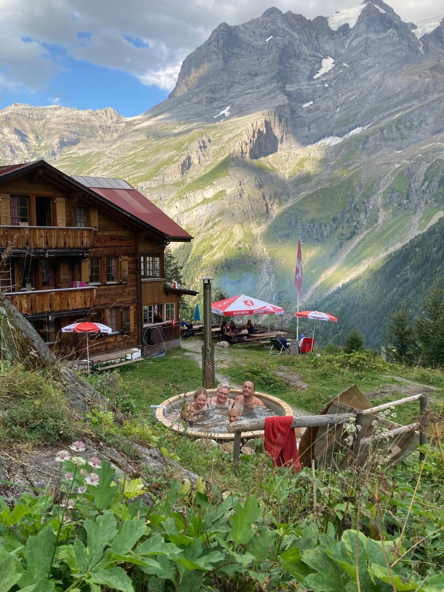 Hotel Berggasthaus Tschingelhorn Stechelberg Exterior foto